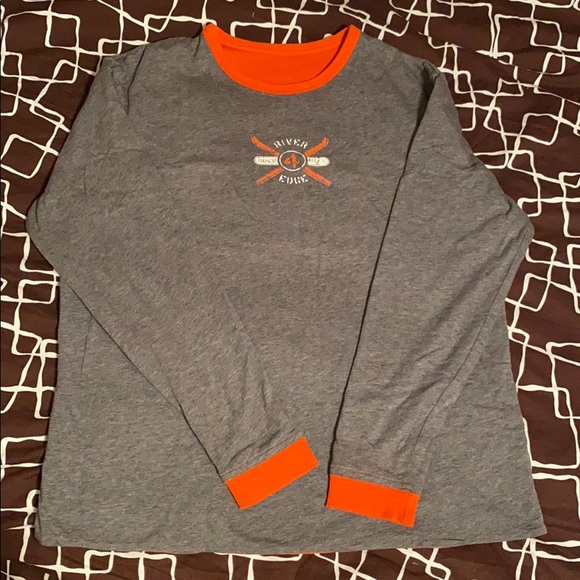 Unisex Double Sided Long Sleeve Shirt - Picture 1 of 4